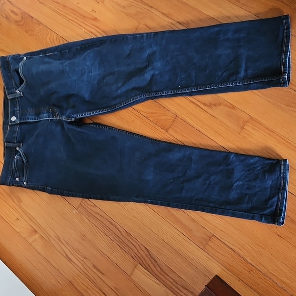 Levi's 511 38x30 Straight Leg Jeans, Dark Blue Wash Denim - Picture 5 of 10